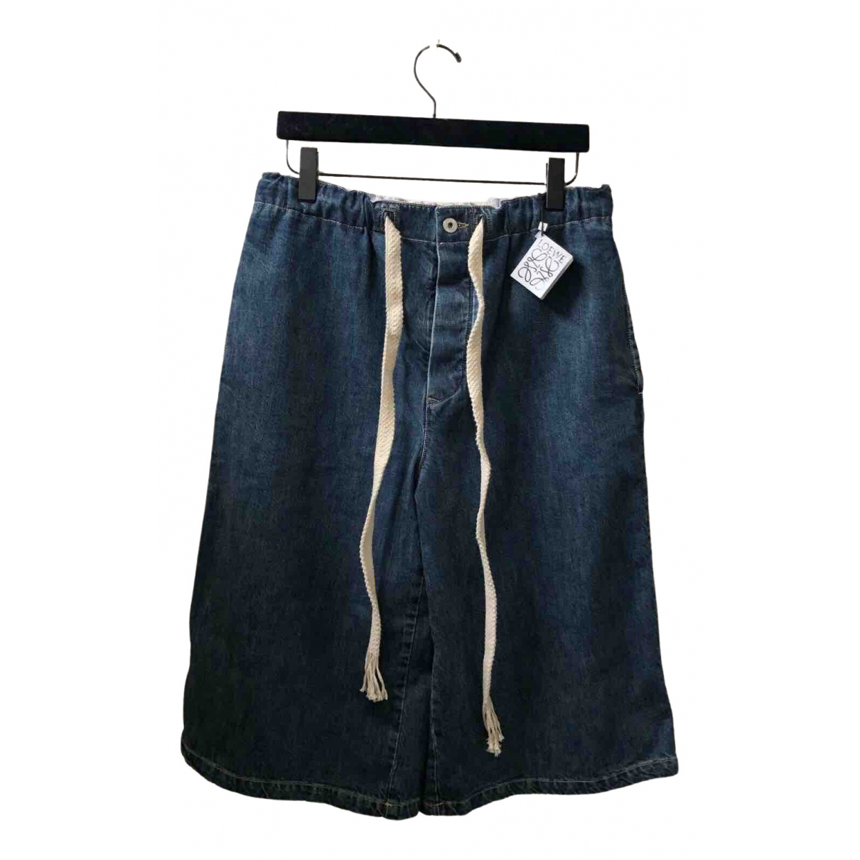 Blue denim - jeans shorts Loewe Blue 